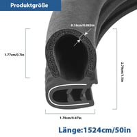🚗 Automotive Weather Stripping Gummidichtung