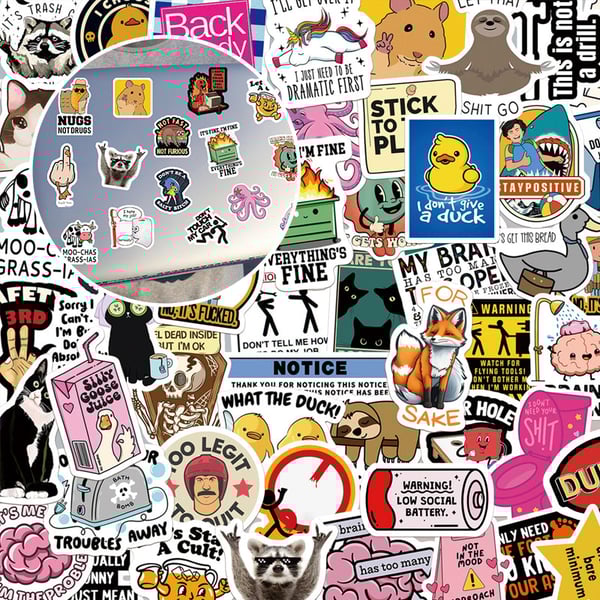 Bestselling Waterproof Doodle Stickers