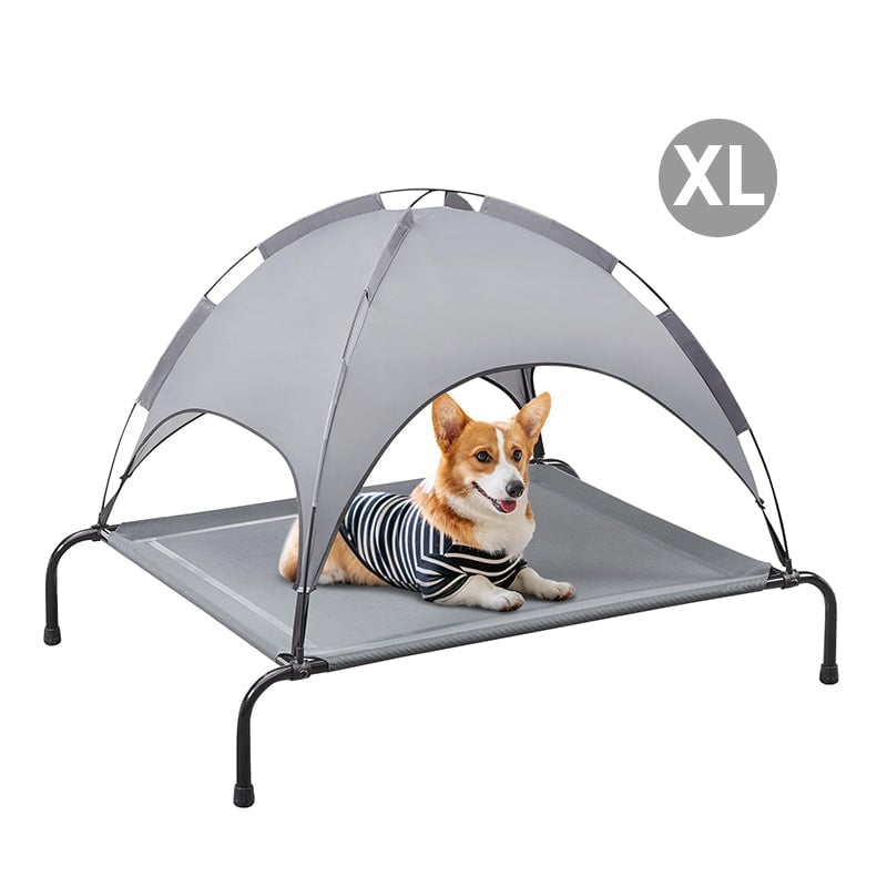 Sakerplus Detachable Mesh Pet Camping Bed