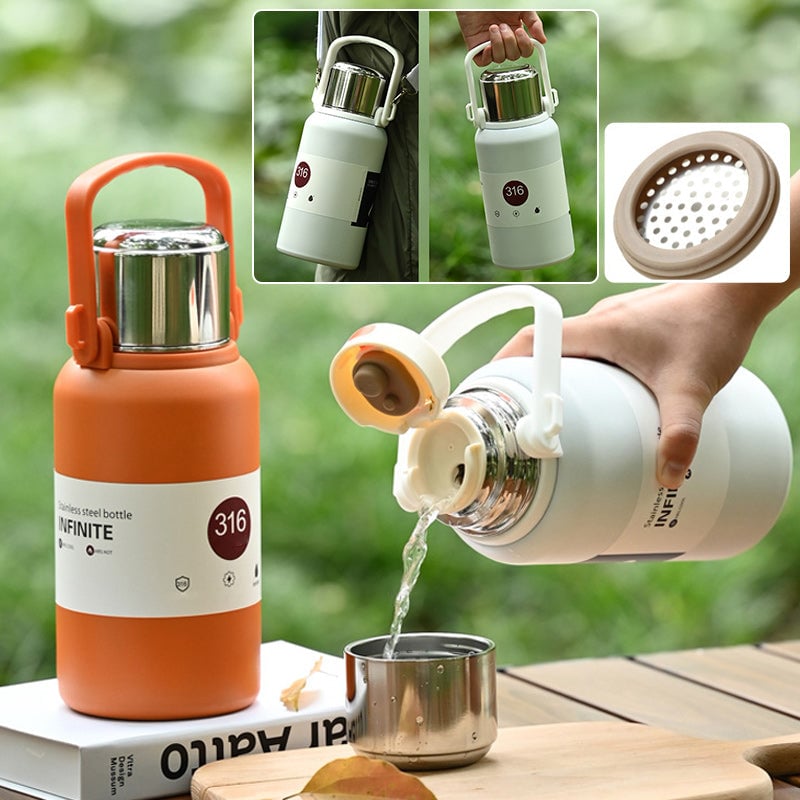 Tasse d'eau à rétention de chaleur de grand volume