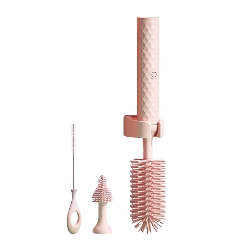 Spazzola elettrica per bottiglie in silicone