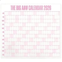Großformatiger Wandkalender
