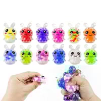 24 Pack Prefilled Easter Eggs with Squeeze Toys