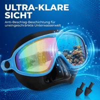 Kids Swimming Nose Cover Goggles
