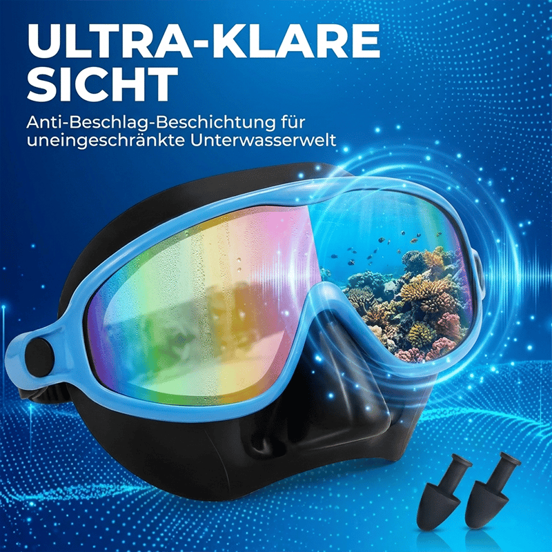 Kids Swimming Nose Cover Goggles