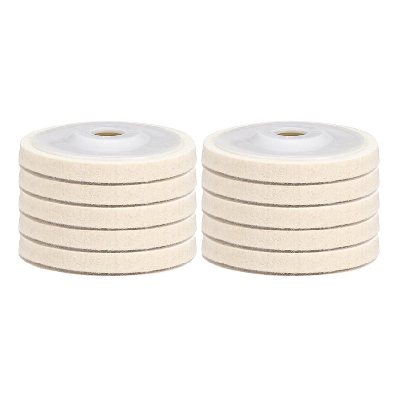 Sakerplus Wool Felt Polishing Wheel Disc