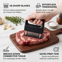 Professional Spring-Loaded Meat Tenderizer