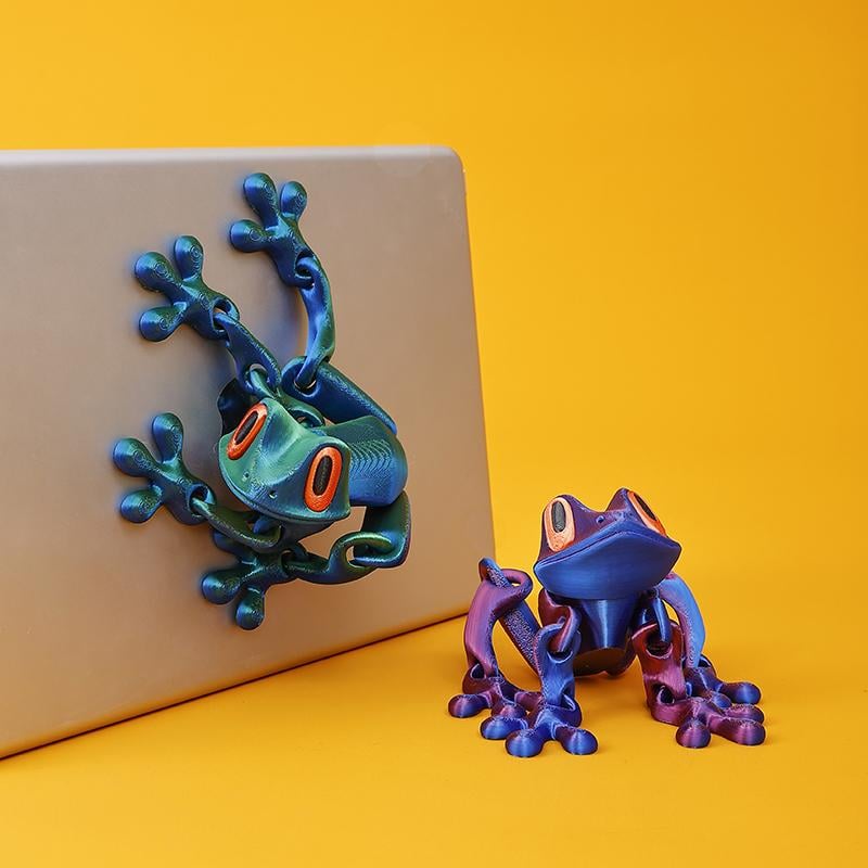 3D Printed Magnetic Frog Toy