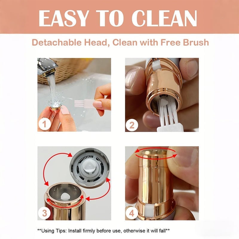 Portable Lipstick Facial Hair Remover Trimmer