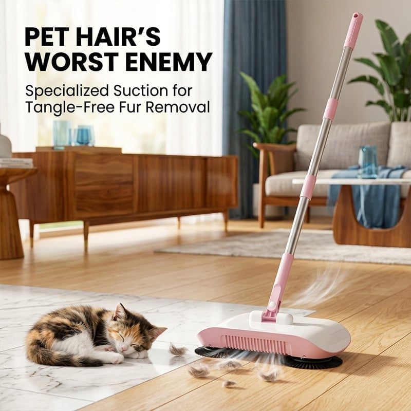 2-in-1 Push Sweeper