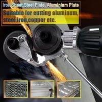 Metal Nibbler Drill Attachment