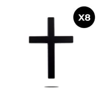 3D Cross Sticker