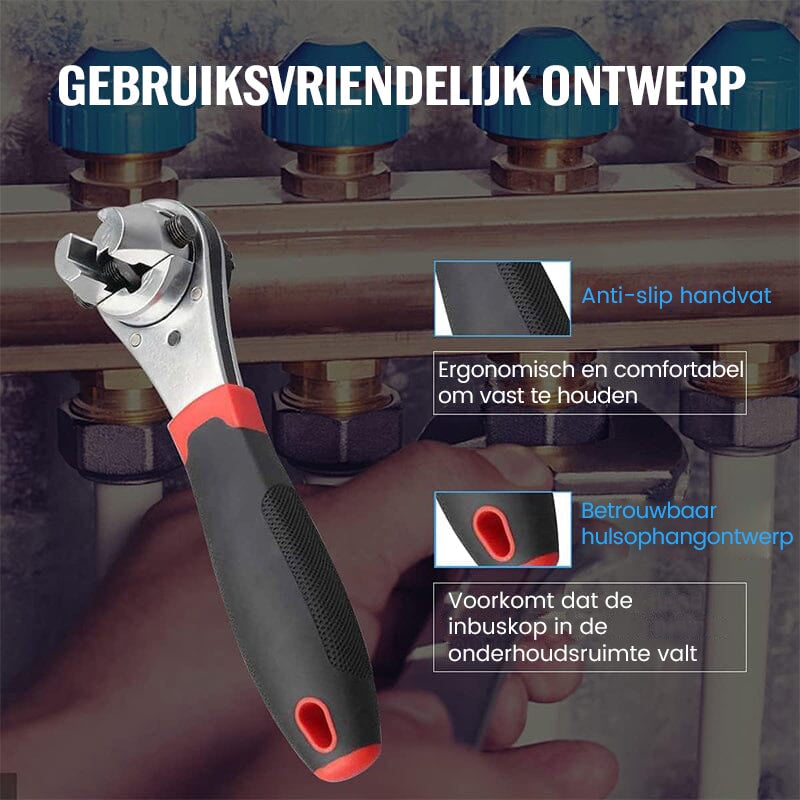 Verstelbare ratelsleutel
