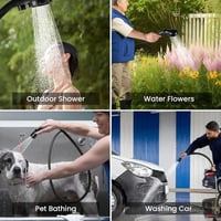 Sakerplus Portable Rechargeable Outdoor Camping Shower Pump