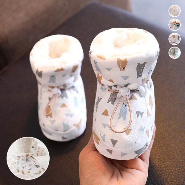 Varmt till babystövlar