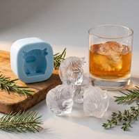 Mini Highland Cow Ice Cube Mold