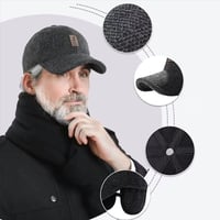 🧢Winterbaseballpet met oorwarmers