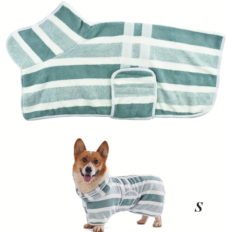 Luxury Microfiber Dog Bathrobe