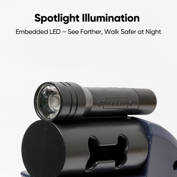 Sakerplus Dual Dog Retractable Leash