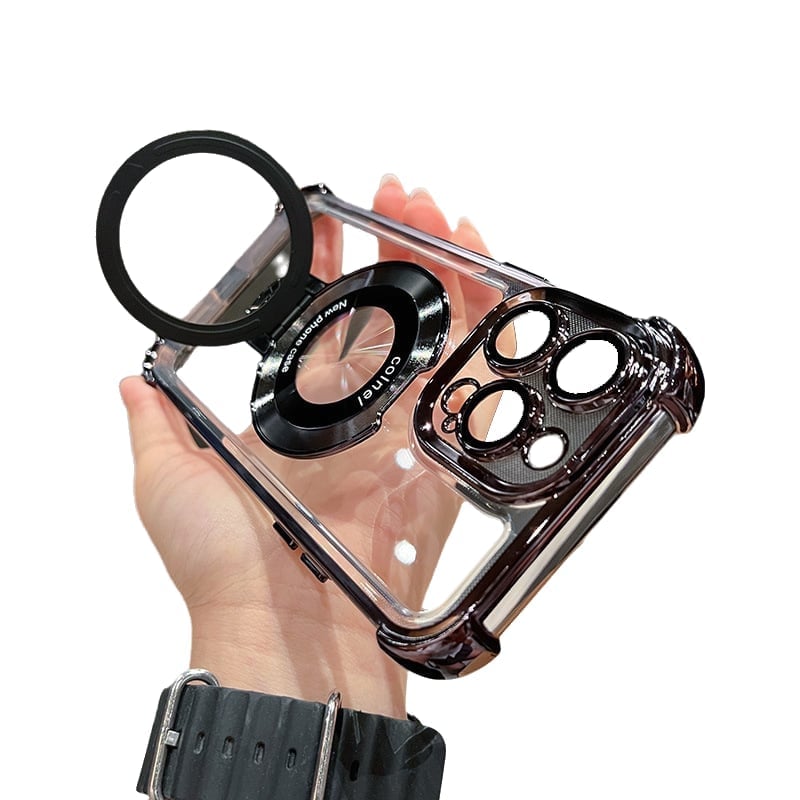 Electroplated Phone Case with Stand