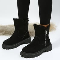 Modische Kurzschaft-Martinsstiefel mit seitlichem Reißverschluss
