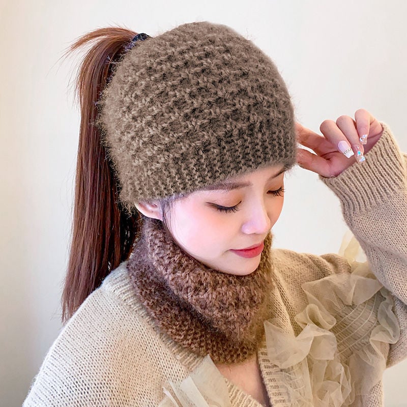 Squirrel Velvet Hairband Hood