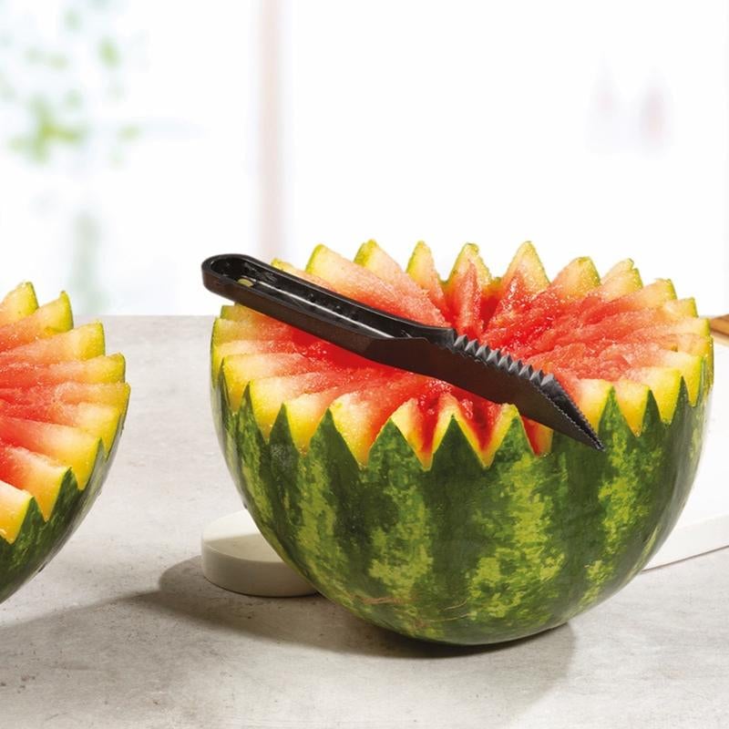 Spiral and V Tool Duo for Decorating Vegetables and Fruits