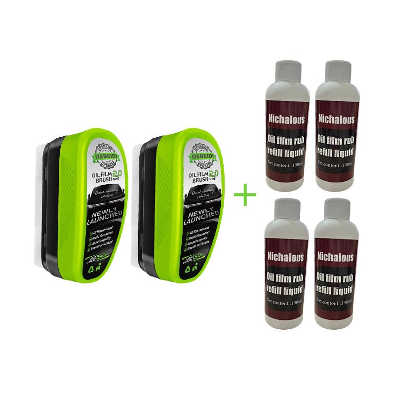 Oil Film Remover Brush for Car