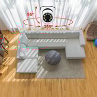 Wireless Wifi Light Bulb Camera Security Camera