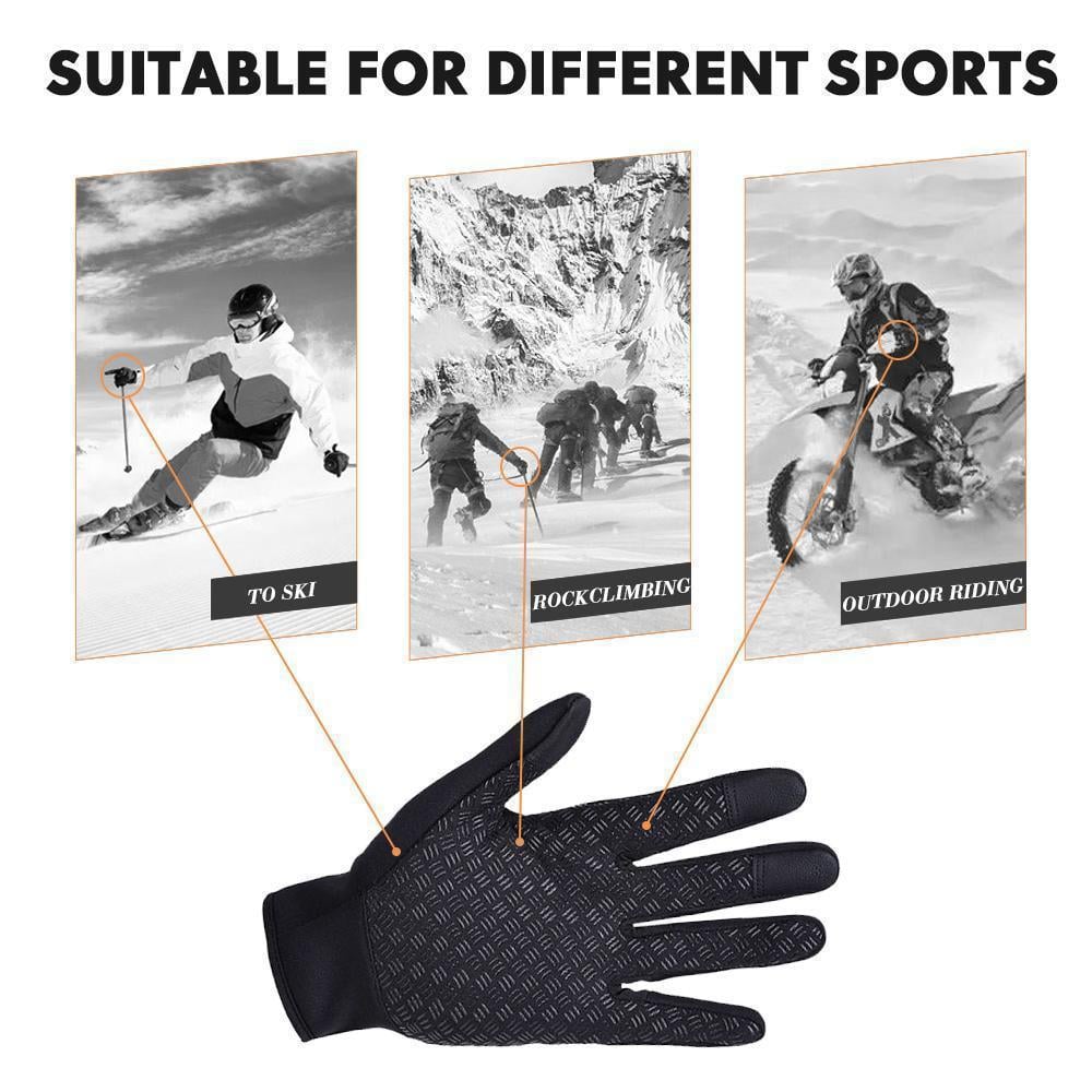 Cycling Running Driving Warm Thermal Gloves