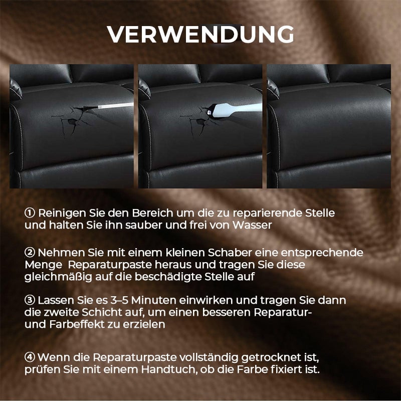 🚗🪑Creme zur Reparatur von Lederkratzern