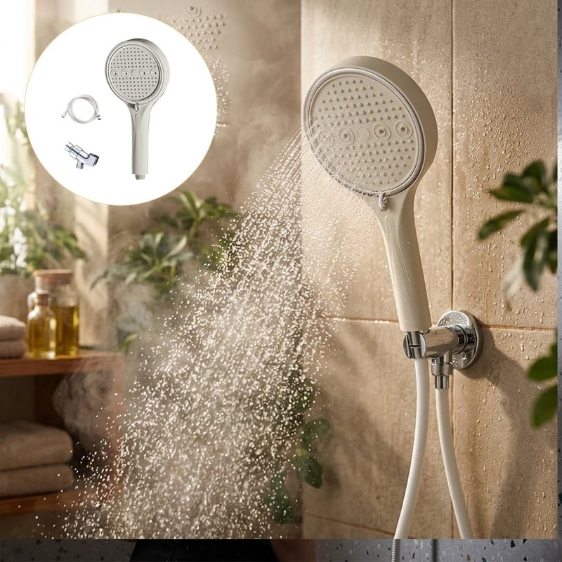 High-Pressure Handheld Shower Spray Set