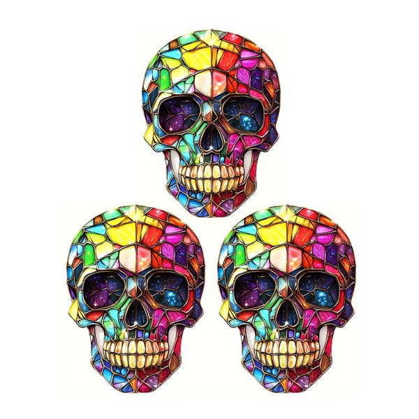 Skull Acrylic Pendant