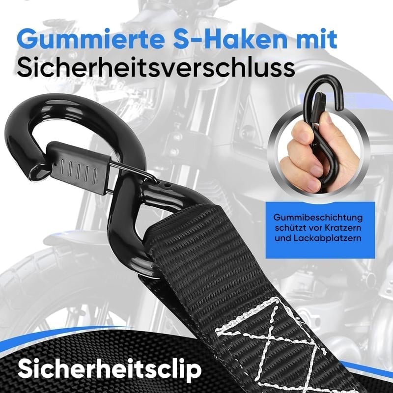 Premium automatic ratchet straps