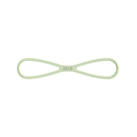 New 8-Shaped Silicone Resistance Band with Massage Grip