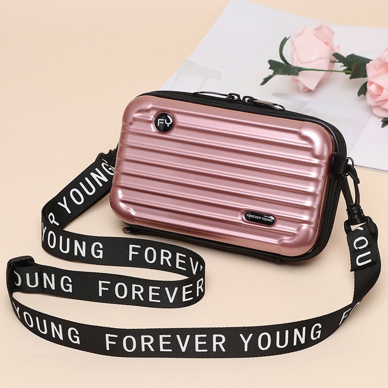 Mini Suitcase Crossbody Bag