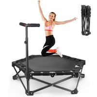 Sakerplus® Foldable Fitness Trampoline With Handle