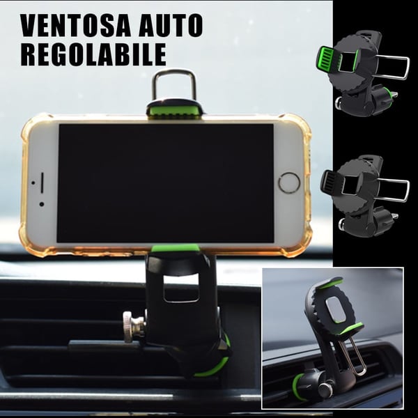 Supporto Per Telefono A Ventosa Regolabile Per Auto