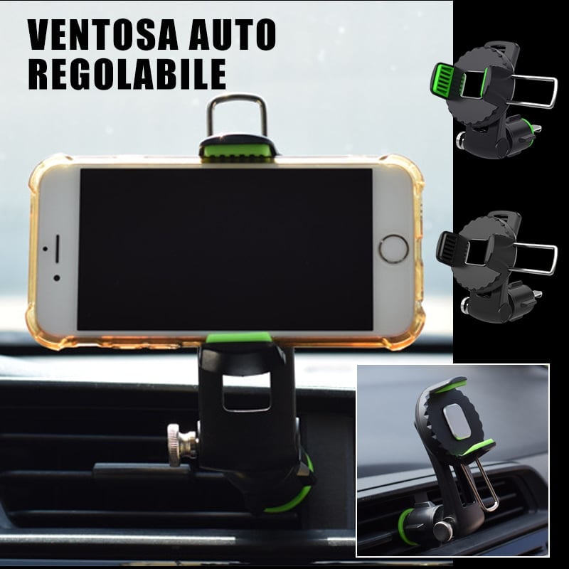 Supporto Per Telefono A Ventosa Regolabile Per Auto
