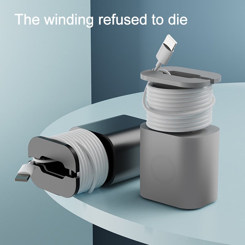 Charger Protective Case with Cable Winder