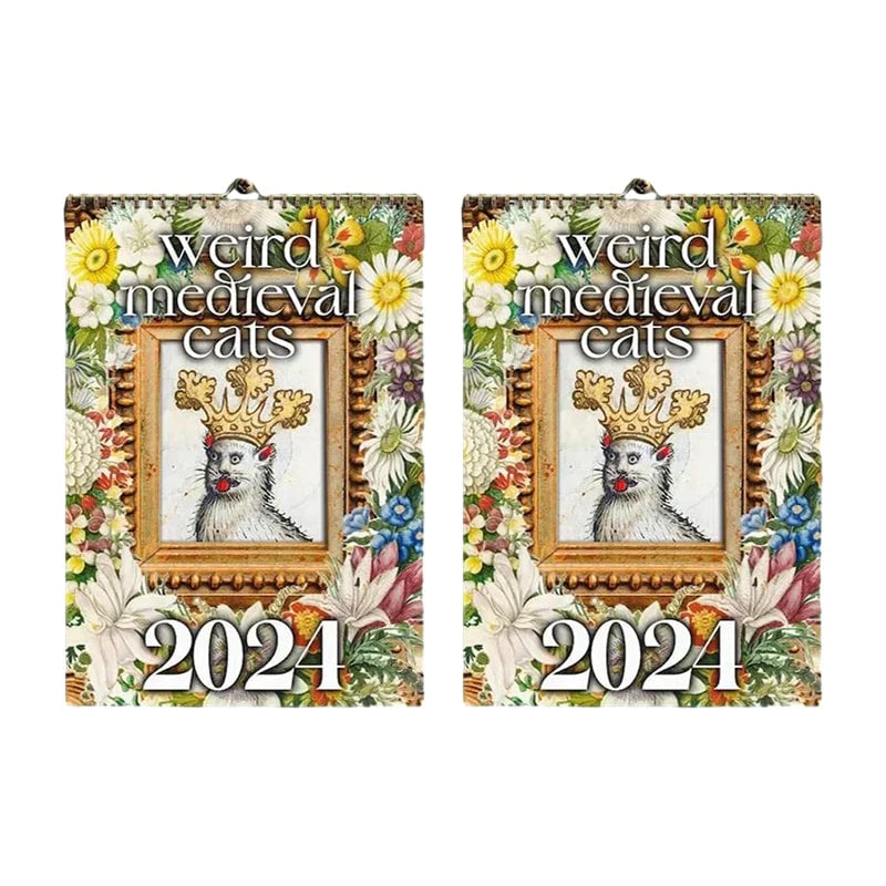 Konstig medeltida kalender 2024