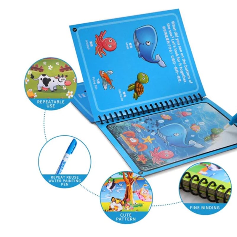 💥Magic Water Coloring Book