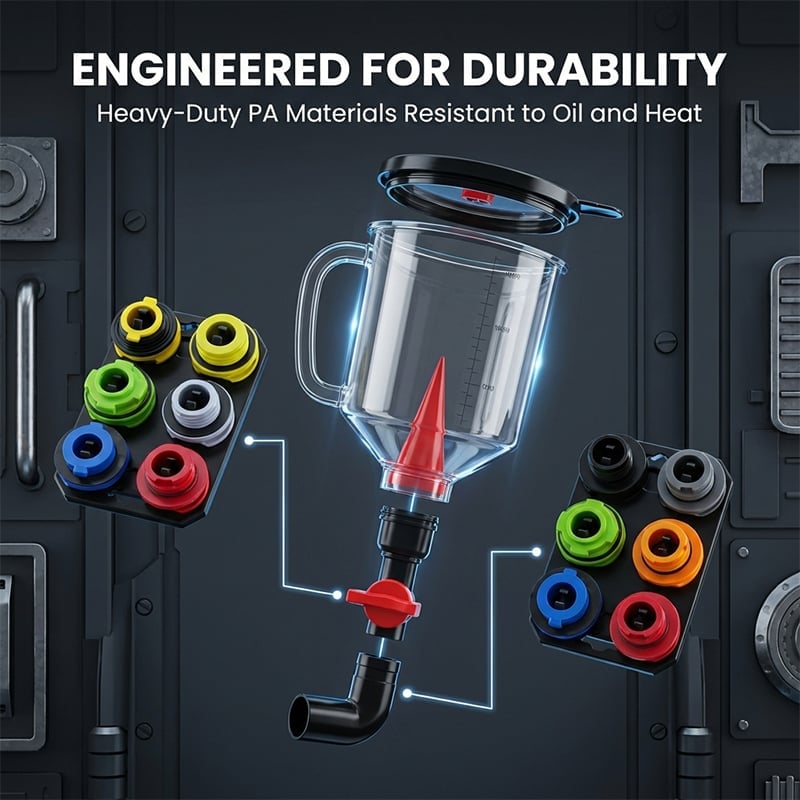 18-piece set of automotive antifreeze coolant