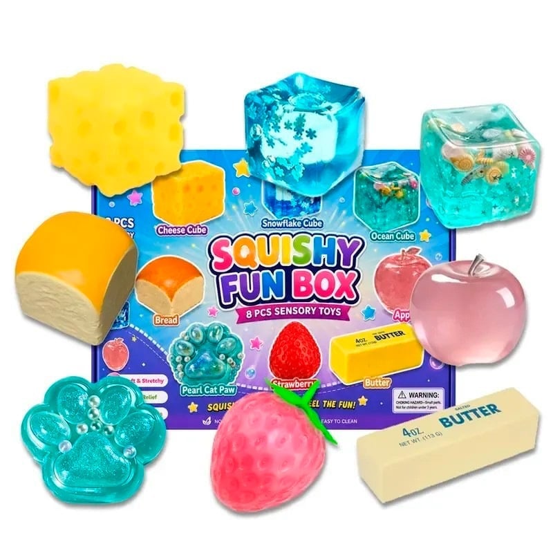 Squishy Fun Box Sensorisches Spielzeug