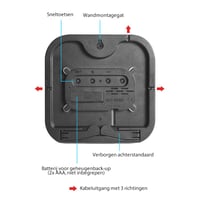 Hangbare, Vrijstaande Vierkante Klok