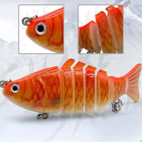 Multi-segmented Fish Swimbait Lure Set