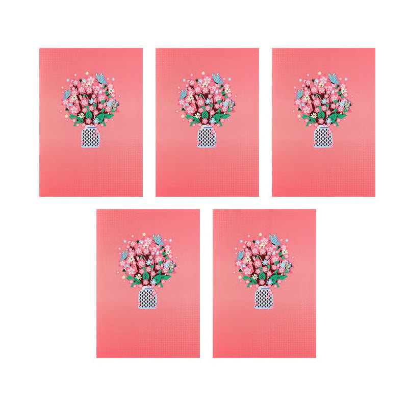 3D Handmade Bouquet Greeting Card