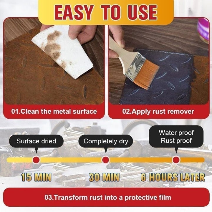 Water-based Anti-rust Metal Rust Remover