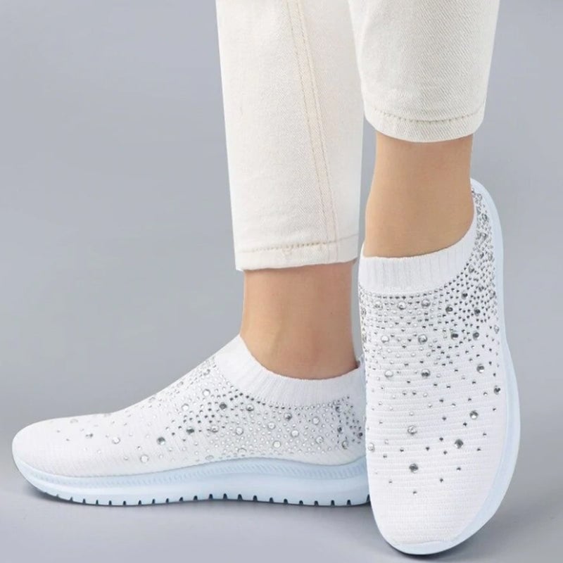 kristallen sneakers