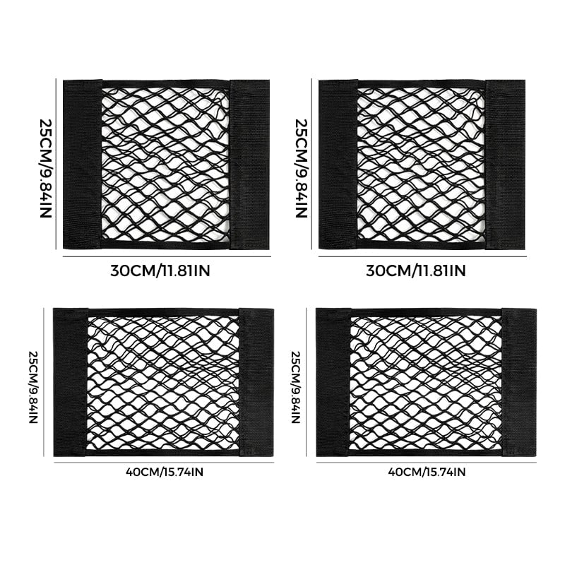 Muovipussi varastointi Mesh Bag (teipillä)